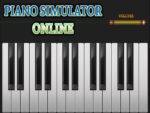 Simulador de piano na internet